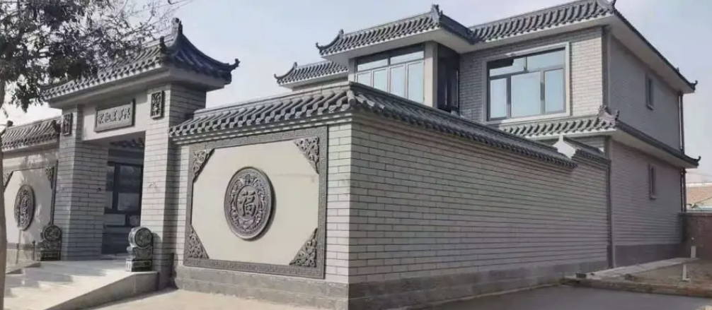 中式仿古围墙让中国特色可以保留更完整！